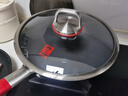康巴赫（KBH）纯钛炒锅无涂层钛不粘锅少油烟平底炒菜锅炉灶通用32cm KGT-C32A  实拍图