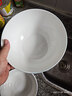 红牡丹景德镇骨瓷碗盘餐具家用陶瓷碗具轻奢米饭碗具釉下彩碗筷喝汤大碗 云锦万里8英寸大汤碗1个 实拍图