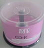 铼德(ARITA) e时代系列 CD-R 52速700M 空白光盘/光碟/刻录盘 桶装50片 实拍图