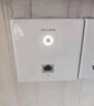 普联（TP-LINK）5G双频无线千兆AP 【超薄面板】 企业级酒店别墅全屋wifi接入 POE供电AC管理TL-AP1202GI-PoE薄款 实拍图