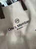 1号会员店（One's Member）仿麻手提包托特包 实拍图
