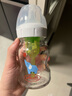 布朗博士玻璃奶瓶 0-3月初生婴儿防胀气防呛 宽口径奶瓶150ml 小象 实拍图