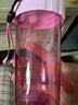特百惠（Tupperware）雅致300ML塑料杯男女士学生儿童夏季水杯子户外便携口袋杯 柔蜜粉 实拍图