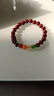 五路财神仿朱砂手链转运珠手串本命年男女礼物开运饰品手饰手串 8mm五路财神手串貔貅款 实拍图