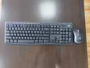 罗技（Logitech）MK270无线键鼠套装 无线鼠标键盘套装 笔记本电脑键盘无线办公键鼠 全尺寸带2.4G接收器 黑色 MK270 实拍图