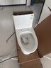 九牧（JOMOO）马桶家用暴风大冲力抗菌釉面一键快拆盖板除臭抗菌坐便器 大冲力节水马桶-11370 305坑距【290-390以内选择】 实拍图