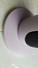 美的（Midea）【语音控制】取暖器石墨烯家用暖风机立式取暖器电暖风浴室热风机电暖气节能速热电暖器卧室烤火炉 木槿紫机械款【石墨烯3秒速热+手动控制】 实拍图