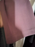 徽昂瑜伽服女运动服长袖t恤紧身速干衣健身服上衣V领褶皱收腰果紫L 实拍图