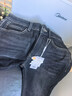 森马（Semir）森柔|牛仔裤男冬季弹力磨毛锥形裤基础百搭通勤长裤103724124102A 实拍图