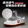 泰拳德古拉太极鞋透气款夏季软皮牛筋底女男武术拳运动练功鞋 白色 36码 实拍图