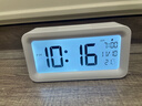 得力（deli）儿童节礼物多功能背光电子闹钟儿童智能钟学生专用起床神器开学必备 白LE103开学必备礼物开学季 实拍图