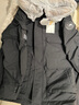 京东京造【进口极寒95鹅绒服】羽绒服男外套女冬季新款中长款 黑色 XL 实拍图