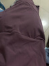 徽昂运动套装女瑜伽服套装跑步健身服速干衣胸垫t恤拼接短袖长裤紫XXL 实拍图