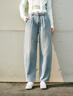 森马（Semir）森柔牛仔|牛仔裤女宽松锥形裤舒适2025春季长裤显高109125124003 实拍图