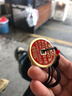 龙虎山【龙虎山发货】山鬼花钱吊坠道家真品古钱币项链朱砂八卦铜钱饰品 祝福款 封胶山鬼花钱3.0cm 实拍图