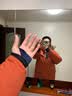 君羽反季羽绒服男中长款800高蓬白鹅绒工装加厚防风保暖鹅绒服 深橙 XL （推荐161-175斤） 实拍图