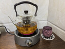 TEAHUE茶壶玻璃烧水壶煮茶壶玻璃壶泡茶壶电陶炉明火可加热高硼硅玻璃壶 实拍图