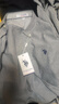U.S. POLO ASSN.长袖衬衫男春秋纯棉牛津纺商务休闲宽松免烫透气男衬衣灰色2XL 实拍图