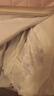 水星家纺羽绒被95%白鹅绒被子冬季加厚冬被芯双人羽绒被220cm×240cm1100g 实拍图