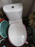 美标马桶 大冲力虹吸小户型家用节水防臭静音缓降抽水连体坐便器 1856 强劲冲力【智洁釉面】 305/300mm 实拍图