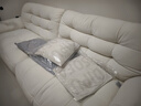 卡尔适奶油风布艺沙发客厅2025新款小户型防猫抓布雪尼尔直排沙发太空云 【云端舒适坐感】2.8米多人位 【防螨亲肤母婴级】雪尼尔 实拍图