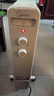 美的（Midea）【金缕衣】取暖器家用/电暖器/电暖气/加湿烘衣/13片全屋大面积取暖器/电热油汀取暖器NY2213-18GW 实拍图