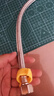 橱卫帮（CVBAB）304不锈钢上水软管50CM面盆马桶进水软管双头上水管冷热通用CV705 实拍图