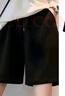真维斯（JEANSWEST）短裤女夏季新款纯棉超显瘦运动短裤女慵懒风A字休闲纯色五分裤 实拍图