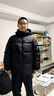 鸭鸭（YAYA）【255充绒】户外极寒加厚男士短款羽绒面包服时尚保暖羽绒服外套 黑色 男女同款 | 抗寒-20°| 可拆卸帽 2XL (185) 【160-180斤】 实拍图