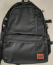 Lee潮流双肩包男高中大学生书包女休闲背包大容量旅行初中电脑包黑色 实拍图