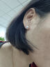 Warme Farben 日常百搭足银耳钉女耳棒养耳洞耳棍耳针耳骨耳饰耳环女生日礼物 养耳三件套 实拍图