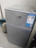 志高（CHIGO）小冰箱迷你小型家用冷藏冷冻两用宿舍出租房用双门办公室电冰箱节能省电 【店长推荐】48L银色【三天约一度电】 实拍图