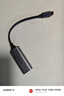 绿联（UGREEN）USB3.0转网口千兆百兆有线网卡转RJ45网线转接头网口转换器 适用苹果Mac华为笔记本电脑Switch USB转百兆网口 实拍图