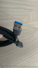 绿联USB3.0延长线 公对母数据连接线 适用U盘鼠标键盘打印机分线器扩展加长转接线铝壳编织2米10497 实拍图