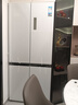 美的（Midea）M60小机皇541双系统纯平全嵌Pro除菌十字四开门多门520姐妹款无霜国家补贴家用电冰箱MR-541WUSPZE 实拍图