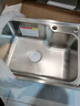 华帝（VATTI）304不锈钢水槽单槽拉丝不锈钢洗菜盆 厨房水槽洗碗盆-以旧换新S1 实拍图