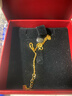 周六福足金999黄金手链女素链生日礼物AA072175  约2.14g 16+2cm 实拍图