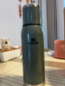 STANLEY不锈钢保温杯大容量便携水杯户外运动热水壶保温水杯 锤纹绿- 750ml 实拍图