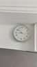 康巴丝（Compas）挂钟客厅2025款简约办公日历钟表石英钟表挂墙时钟 c3519闪金直径39cm 实拍图
