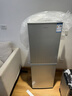 新飞冰箱小型租房用 一级能效冷 藏冷冻两用1-2人家用小冰箱 出租房双门电冰箱办公室两门 25年升级款 108Y一级能效【大容量旗舰款】银 实拍图