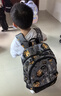 卡拉羊1-3-6年级小学生游学包书包幼升小男女大容量儿童双肩包TX5216 20L丨浅灰（1-4年级）无背负 实拍图