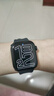 Apple/苹果 Watch Series 10 智能手表GPS款42毫米亮黑色铝金属表壳黑色运动型表带S/M MX1M3CH/B 实拍图