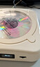 巫牌 单曲人生W CD机高保真大推力蓝牙复古专辑纯CD播放机礼物便携式 米银款 创意礼物 实拍图