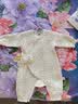婧麒（JOYNCLEON）新生婴儿衣服秋冬纯棉初生宝宝保暖连体衣夹棉小月龄和尚服 彩虹小熊+花园小兔 59cm 【1-3月，建议体重10-13斤】 实拍图