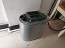 申聚加厚铁油桶汽油桶30升20升10L5L柴油桶加油桶汽油专用桶备用油箱 0.6加厚铁盖（立式)25升+油管+卡扣 实拍图