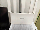 Tenda腾达路由器【千兆WiFi6+穿墙王】无线AX3000信号增强家用放大器Mesh国家补贴金榜一名云霄白立式 实拍图