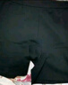 全棉时代女士安全裤防走光裤中腰抗菌三分打底裤女超薄凉感 黑色 M 实拍图
