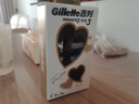 吉列剃须刀手动 锋速3 自用送礼爱心礼盒 刮胡刀手动 男士实用礼物 3层刀片 1刀架3刀头1底座爱心礼盒 非吉利 实拍图