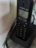中诺无绳单机电话机中文菜单白屏背光单键拨号无线主机座机固定电话W158黑色 实拍图
