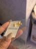 赛菲尔黄金耳钉女足金郁金香花朵立体金耳饰 一对耳钉 约1.75克  实拍图